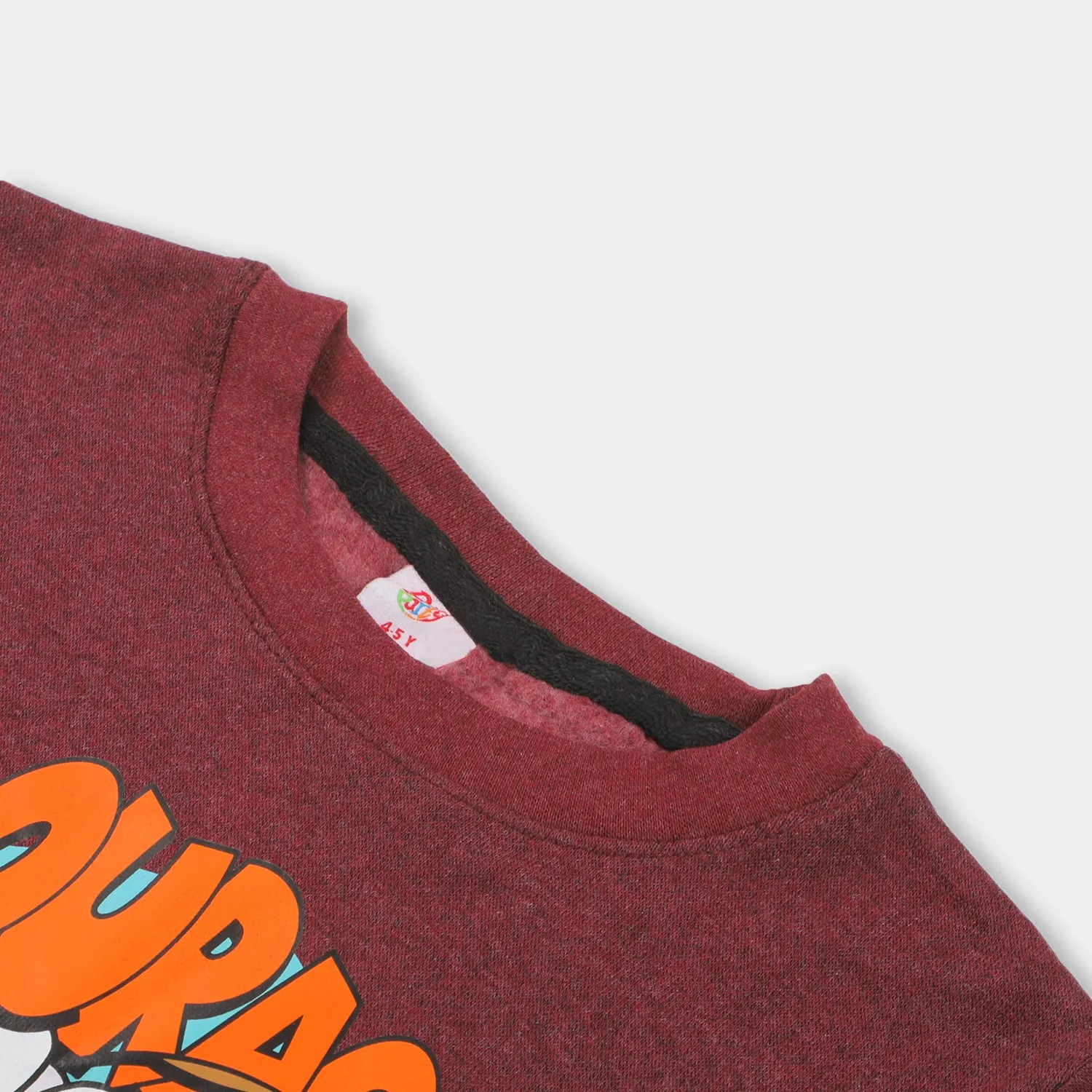 Boys Character Sweatshirt - MAROON