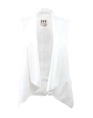 Drape Blazer Vest