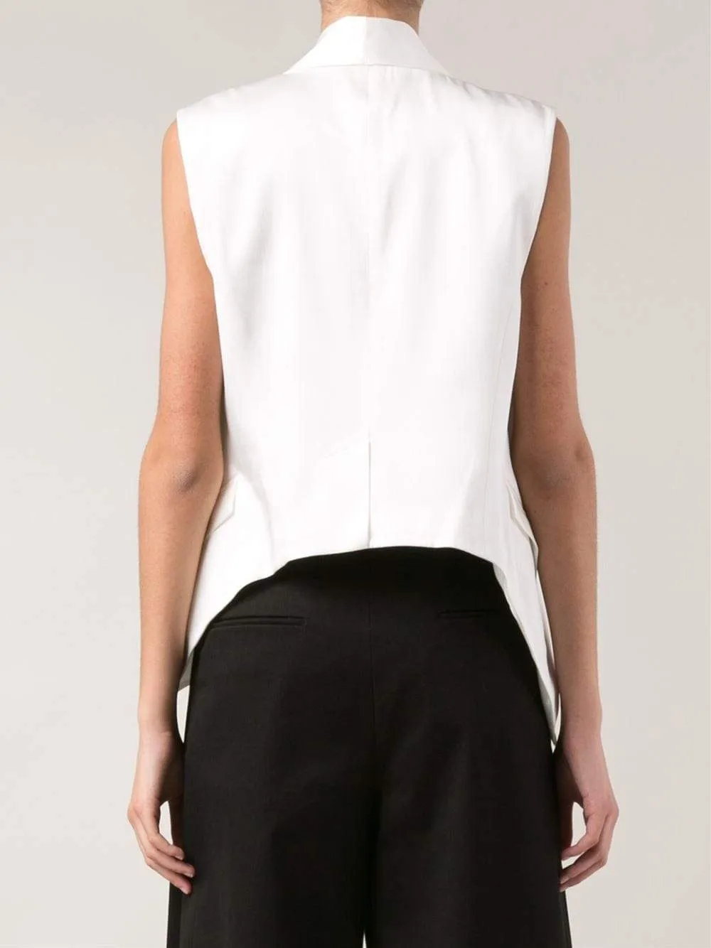 Drape Blazer Vest