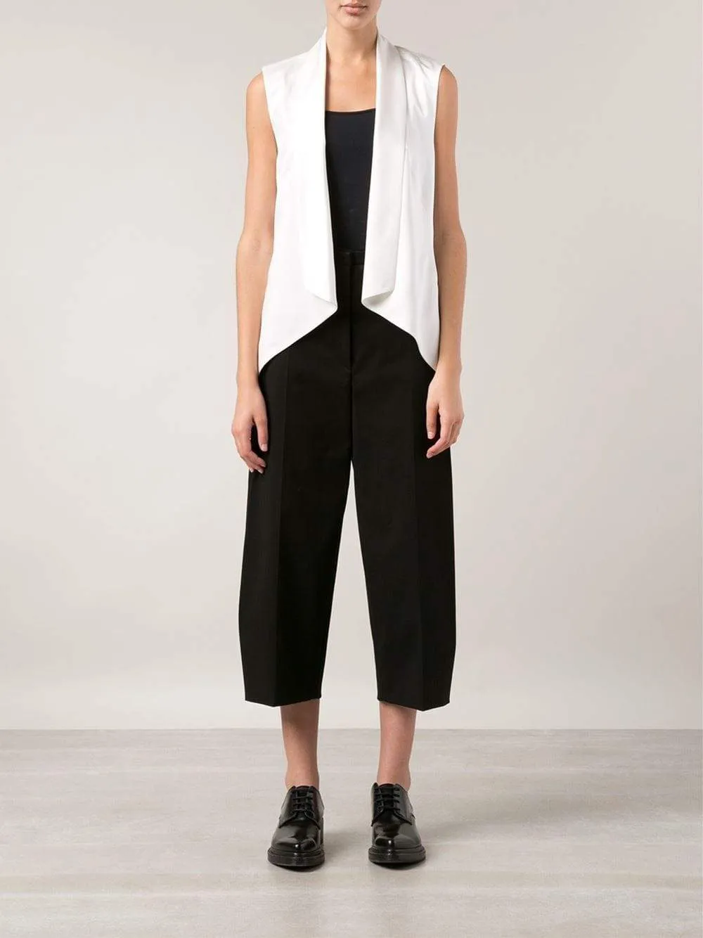 Drape Blazer Vest