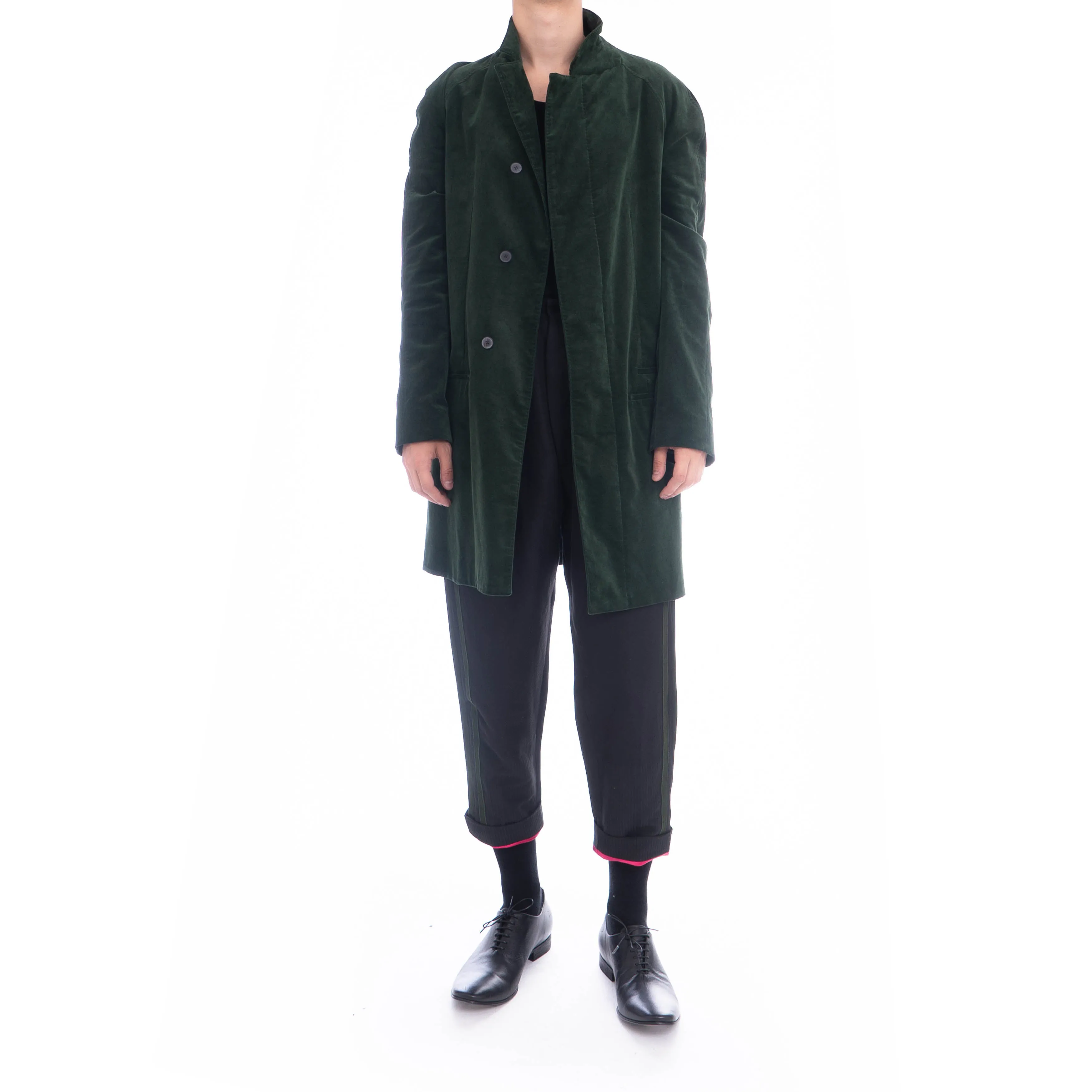 FW17 Green Velvet Coat