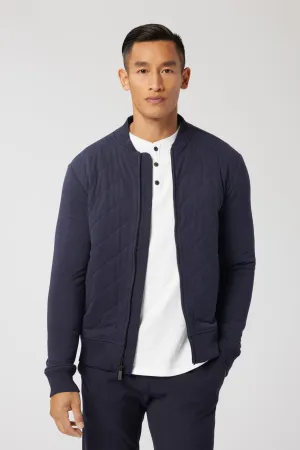 Good Man Brand Premium Jersey Mayfair Bomber Jacket