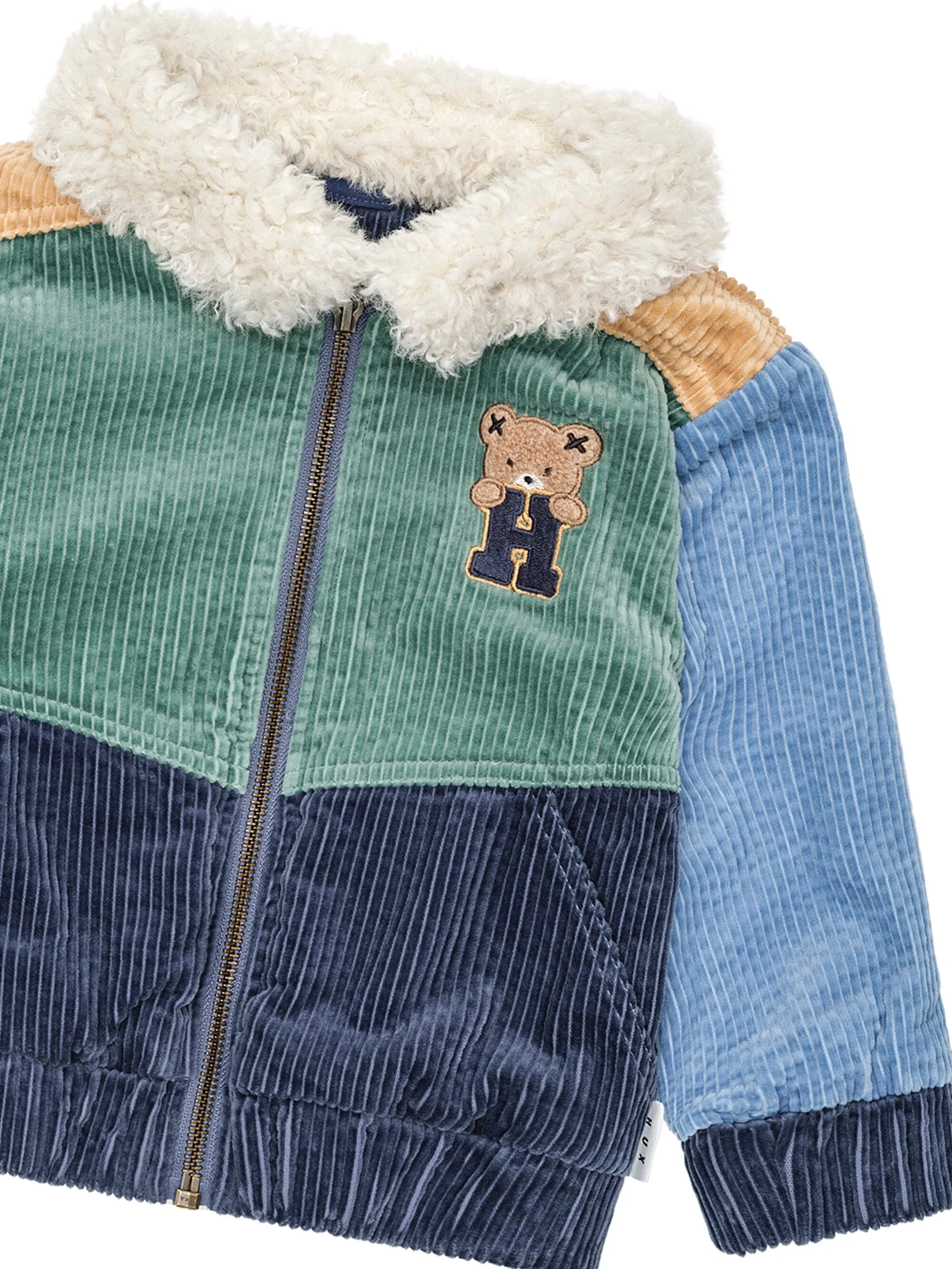Huxbaby - Midnight Colour Block Cord Jacket - HB4023W25