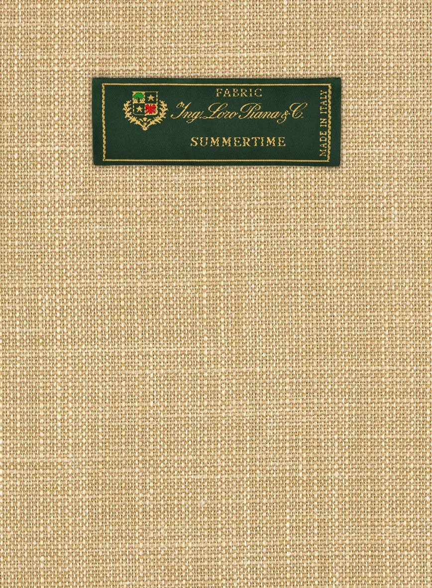 Loro Piana Francesca Wool Silk Linen Suit