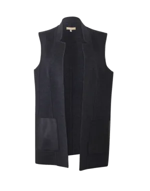 Stand Collar Vest