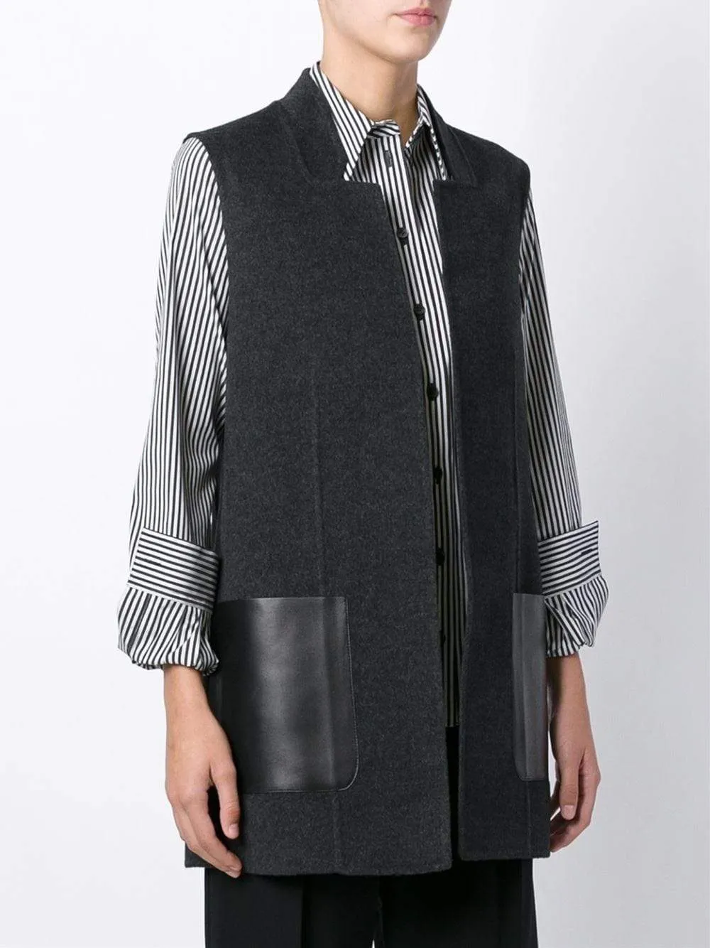 Stand Collar Vest