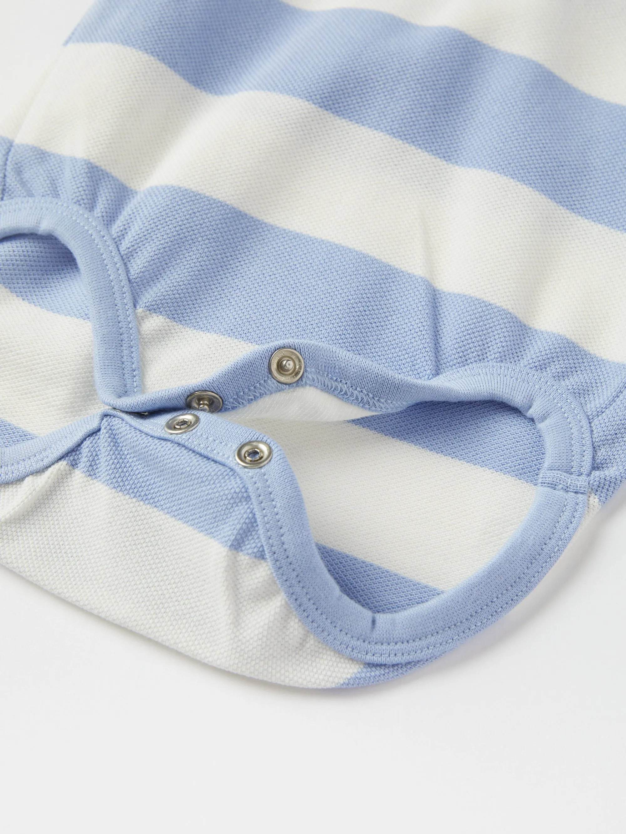 Stripe Polo Babygrow